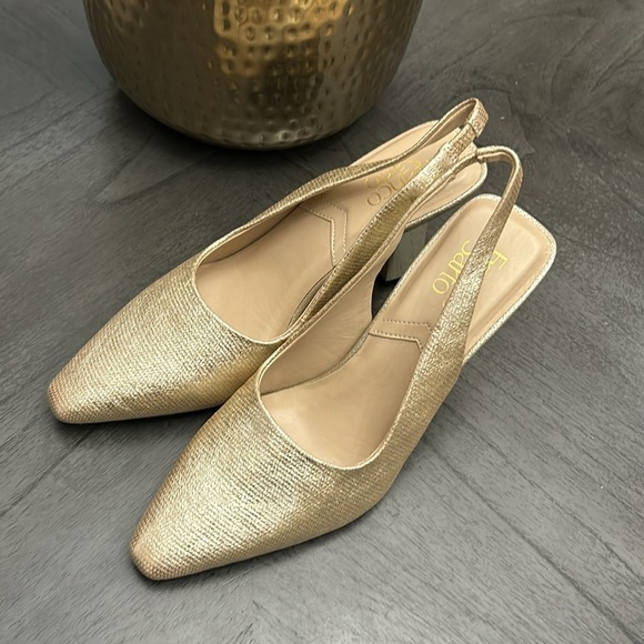 Franco Sarto Women's Milano Pointed Toe Slingback Pump - Picture 6 of 6